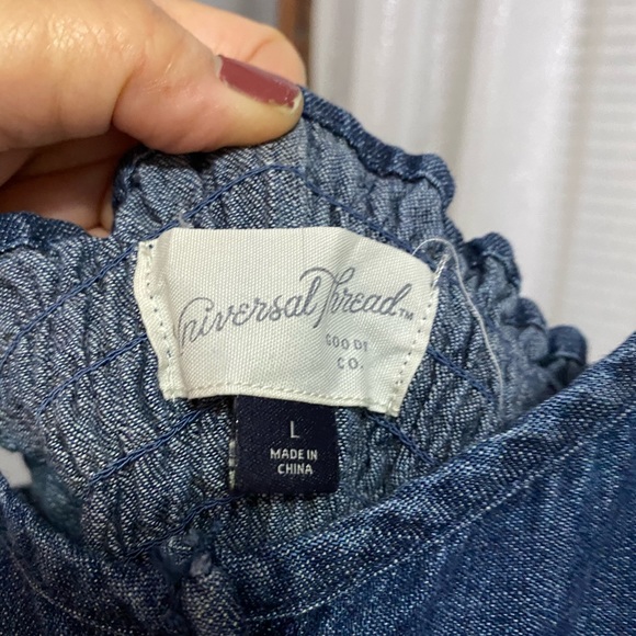 NWOT Adorable Jean dress - Picture 8 of 12